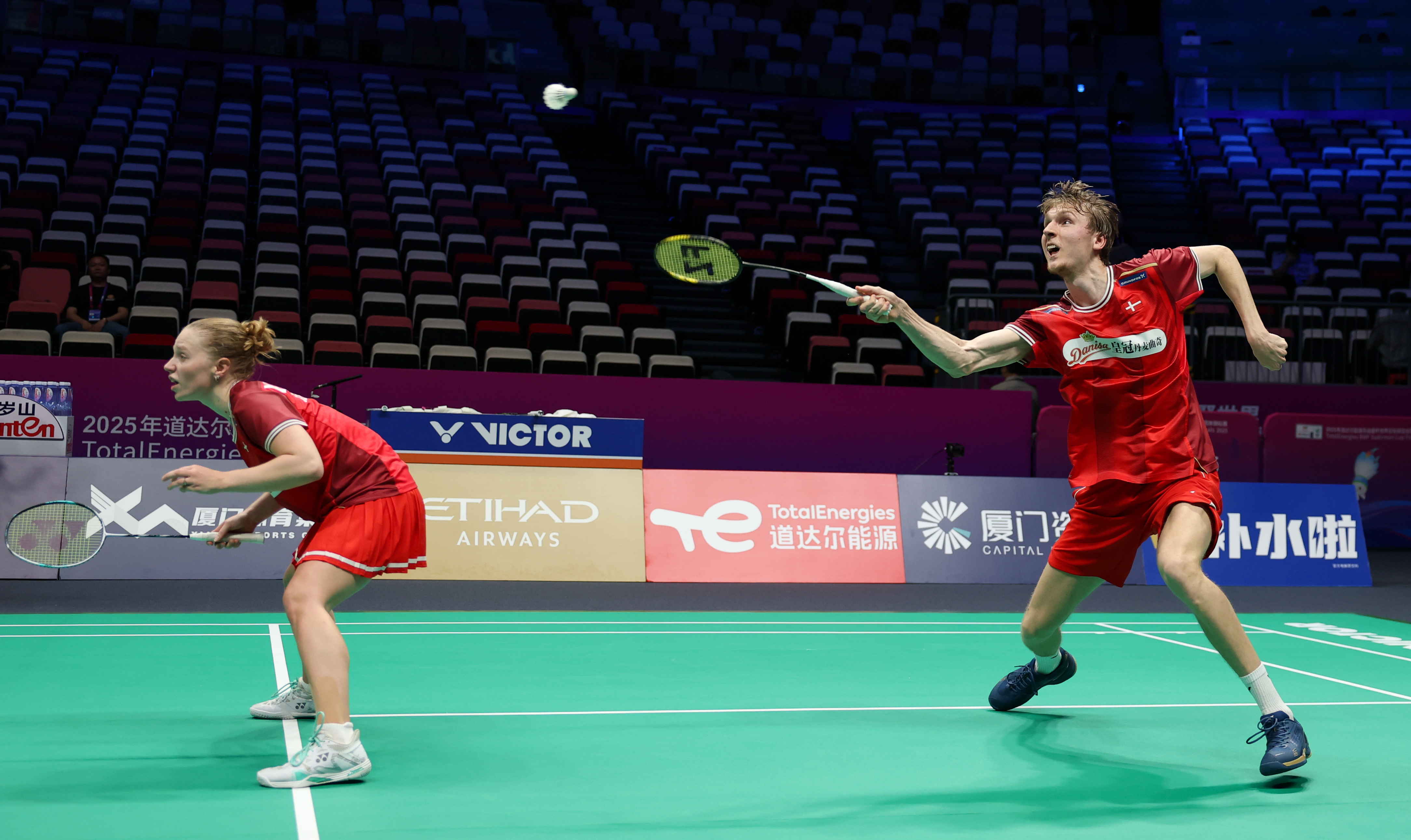 丹麦羽毛球队完胜马来西亚羽毛球队，戴资颖关键制胜的简单介绍